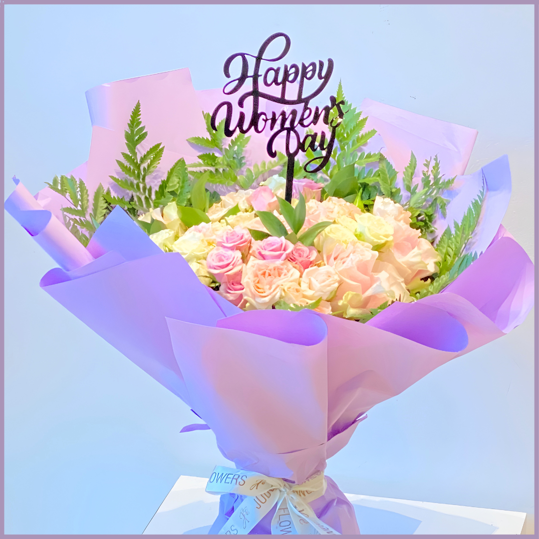 Purple Bloom Bouquet - Women’s Day Edition