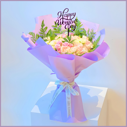 Purple Bloom Bouquet - Women’s Day Edition