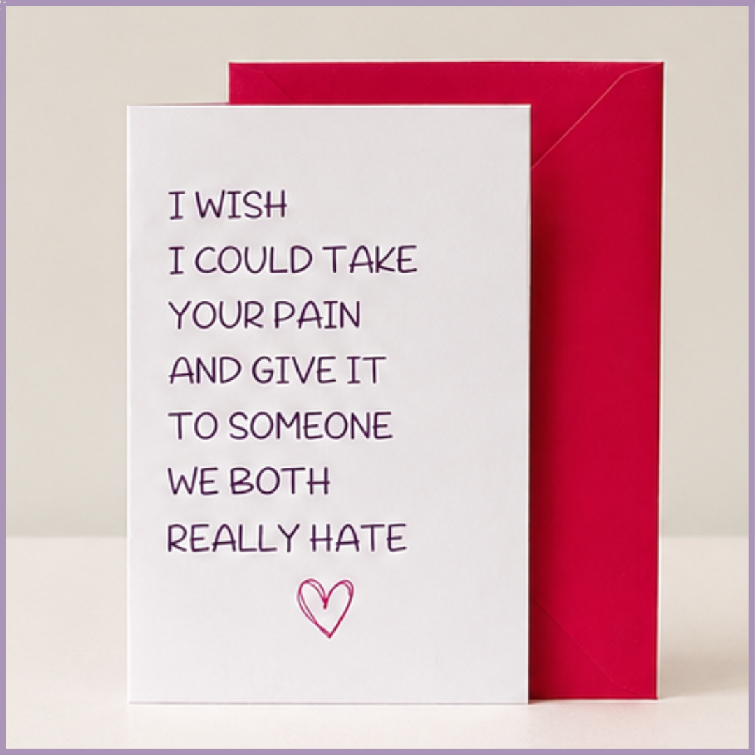 Savage Sympathy Card