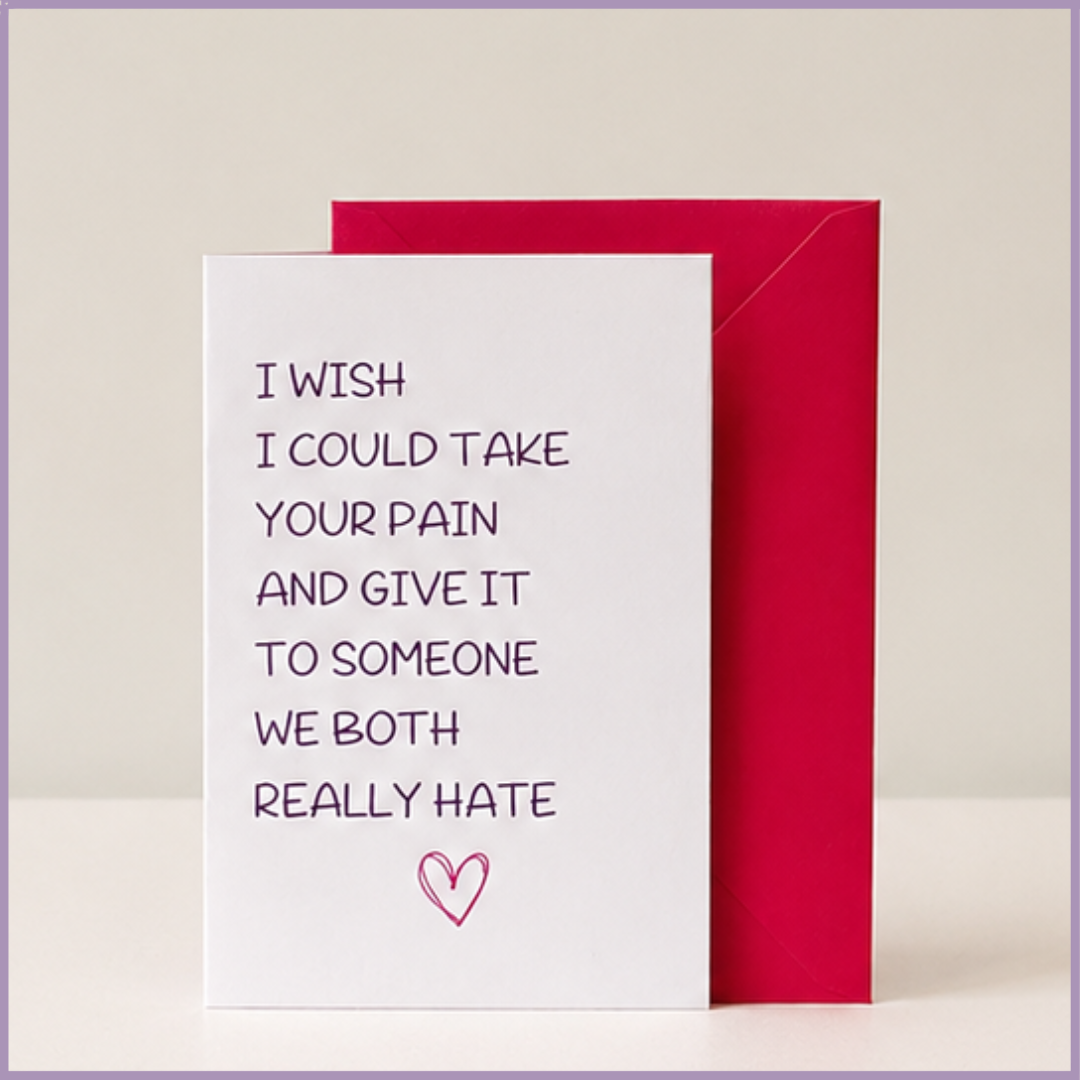 Savage Sympathy Card