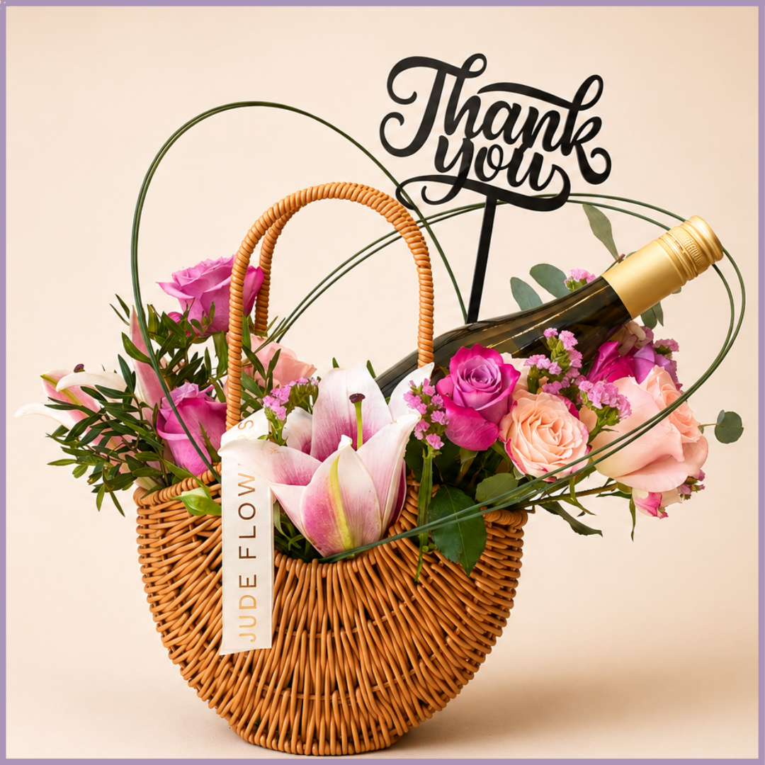 Lavender Appreciation Harvest Basket