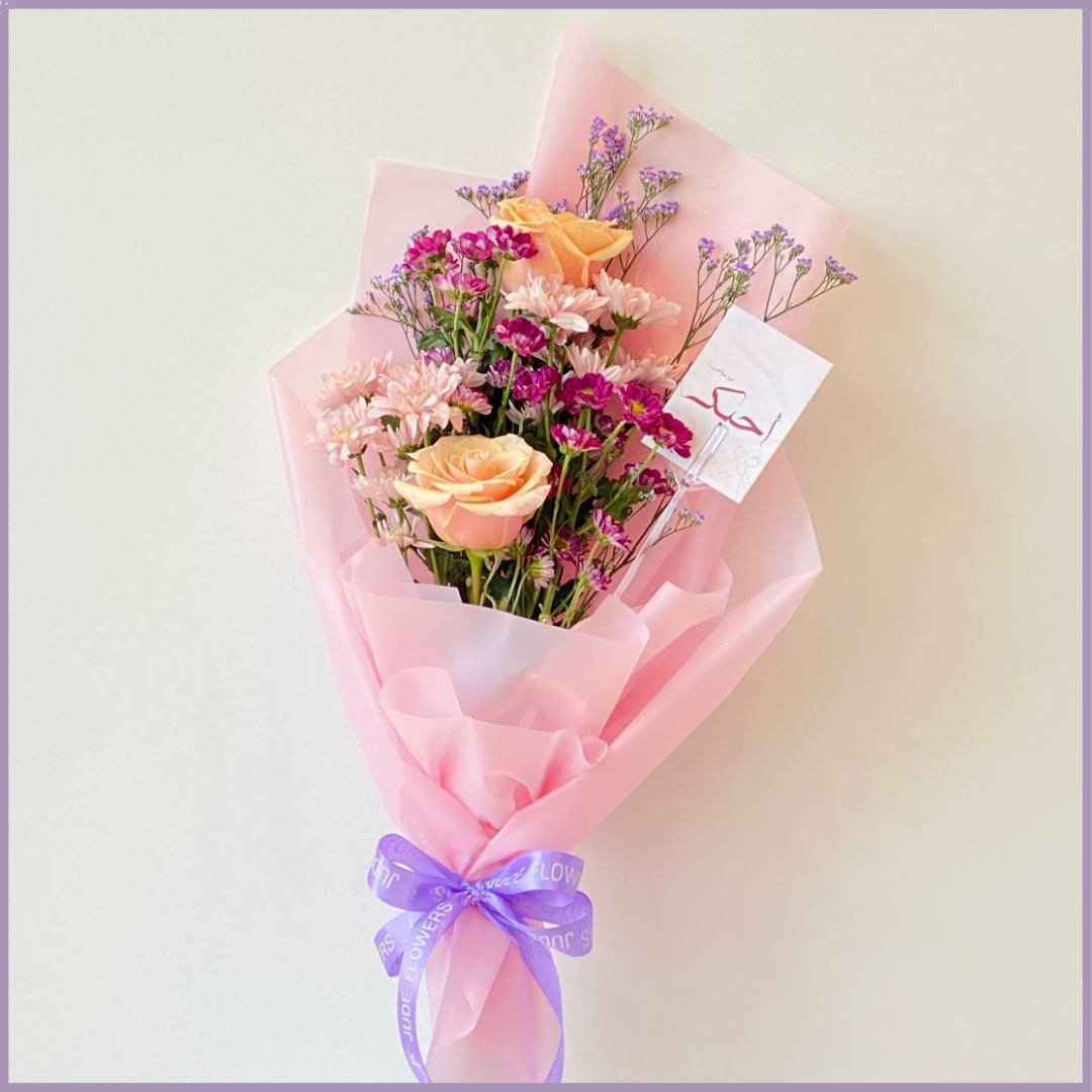 Sweet Celebration Rose & Santini Bouquet