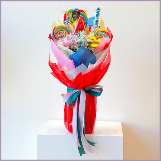 Sweet Rainbow Candy & Flowers – Rosehill Sweets & Colorful Blooms