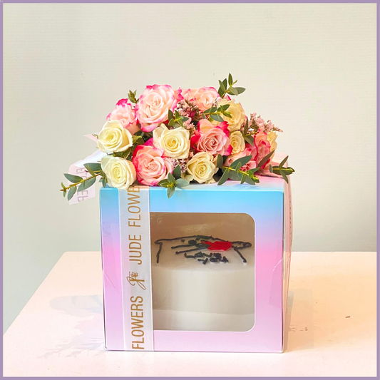 Sweetheart Bear Cake Bloom Dream Bites x Jude Flowers
