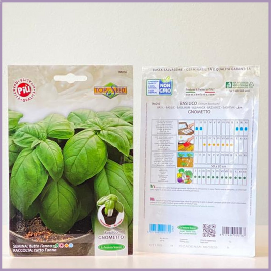 TOP SEED - Gnometto Basil Seeds (1 Pack)