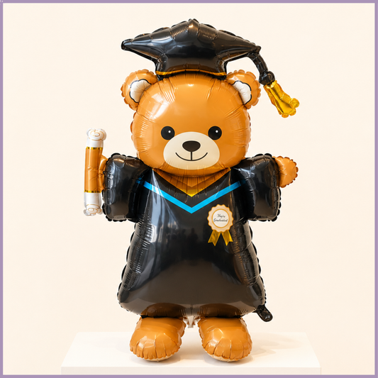 Tassel Teddy Celebration Balloon