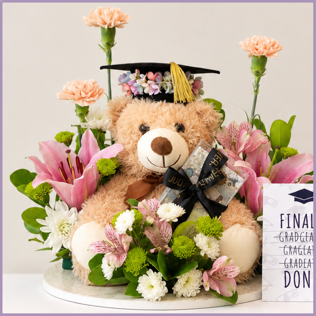 Tassel Teddy Celebration Tray