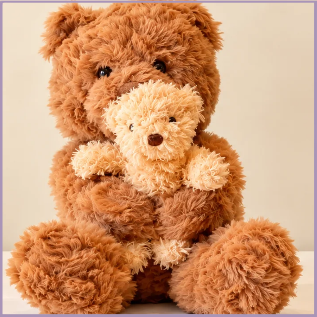 Teddy Bear Cuddle Duo – Plush Teddy Bear Gift