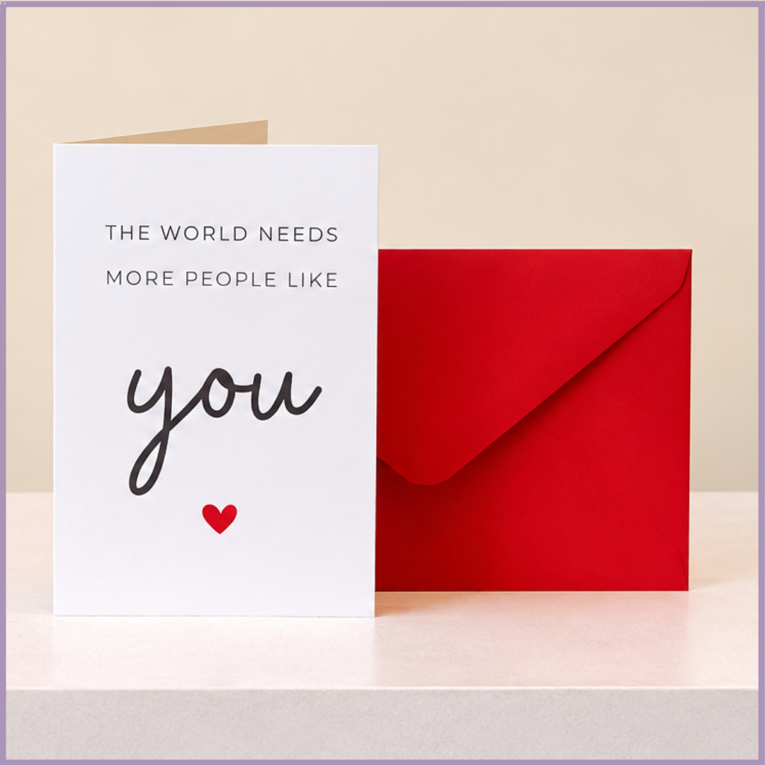 The World Needs You Card