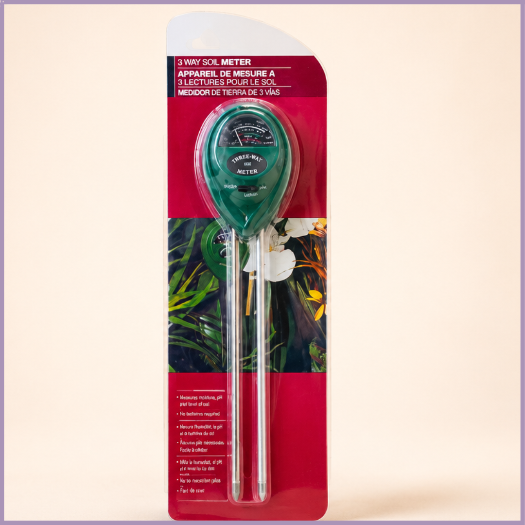 Verdant Care 3 Way Soil Meter