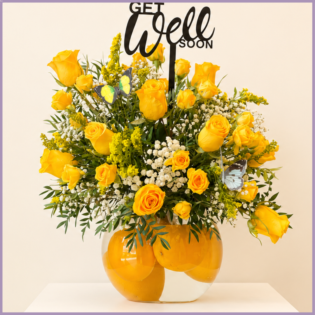 Golden Recovery Blooms