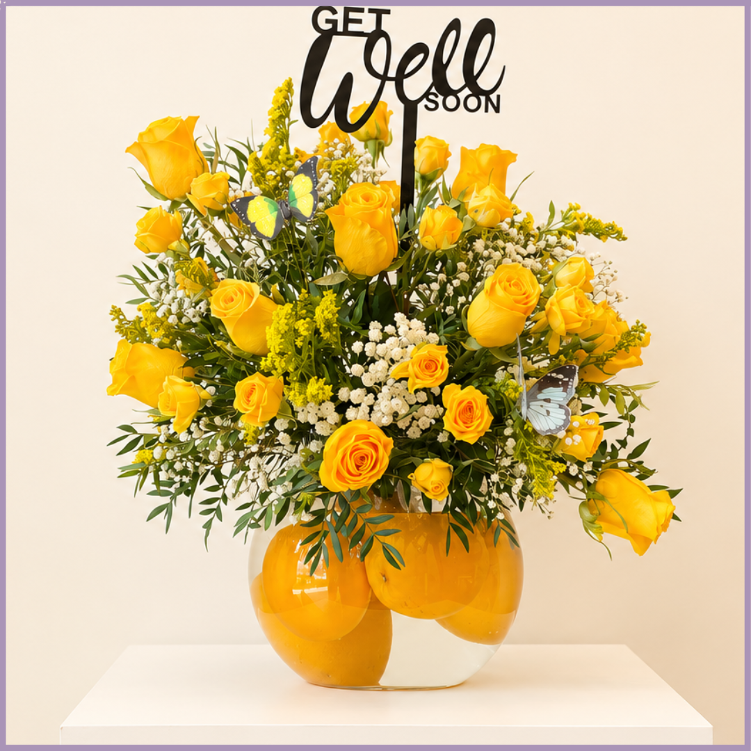 Golden Recovery Blooms