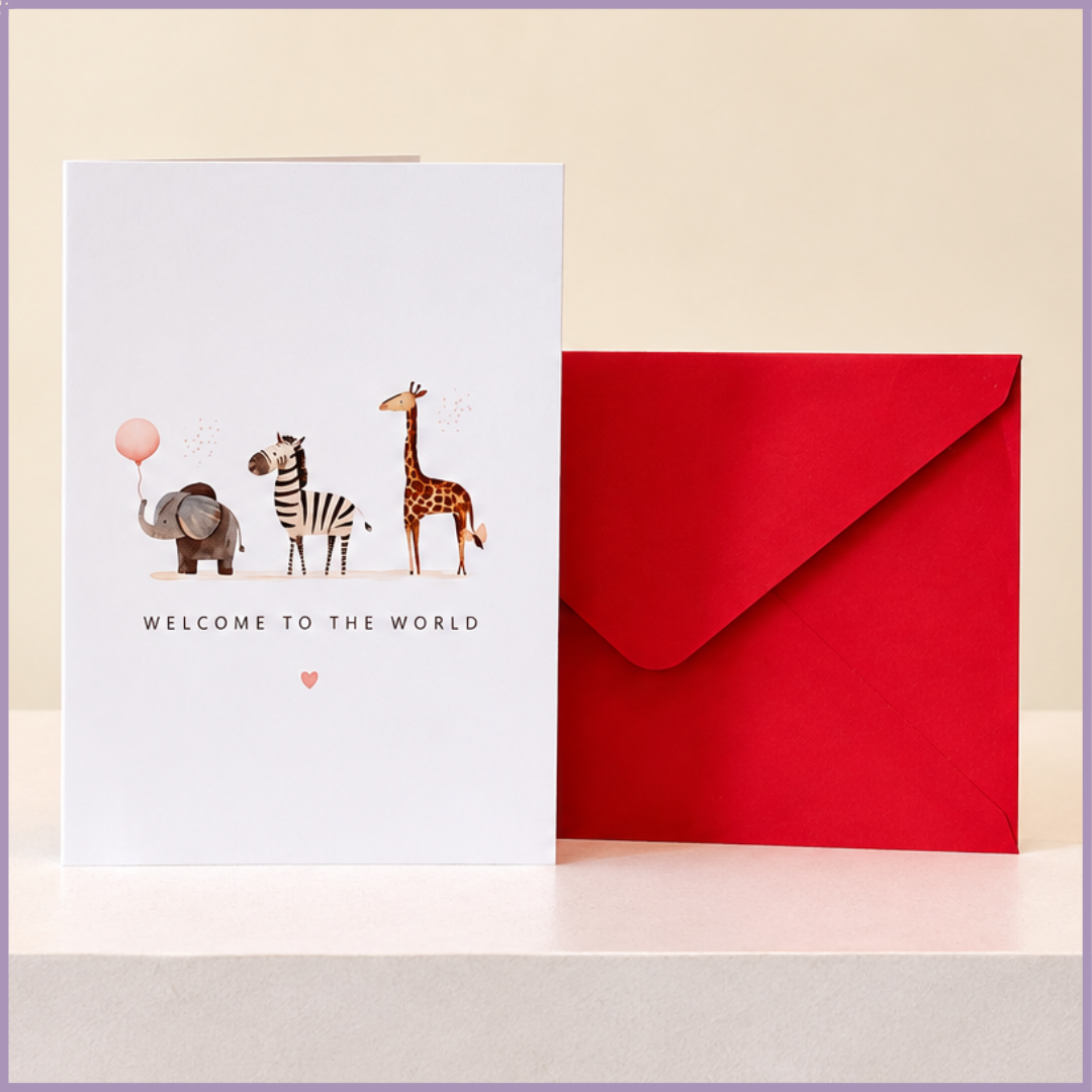 Welcome to the World Baby Card