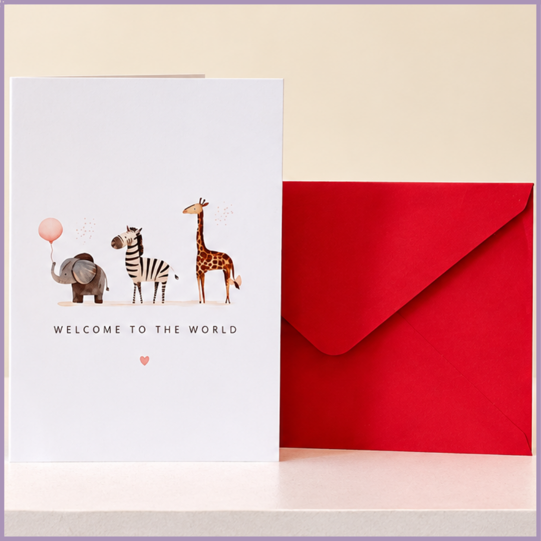 Welcome to the World Baby Card