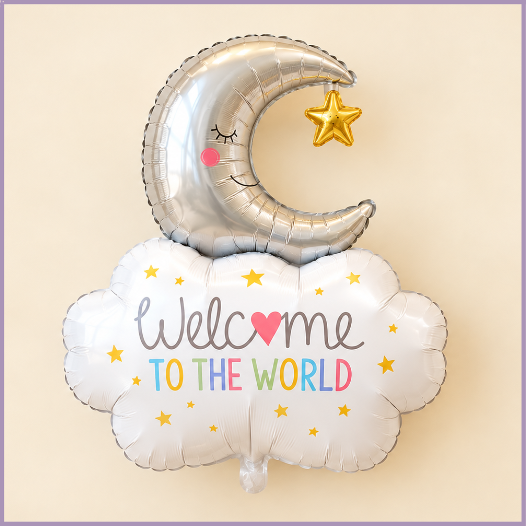 Welcome to the World Moon Balloon