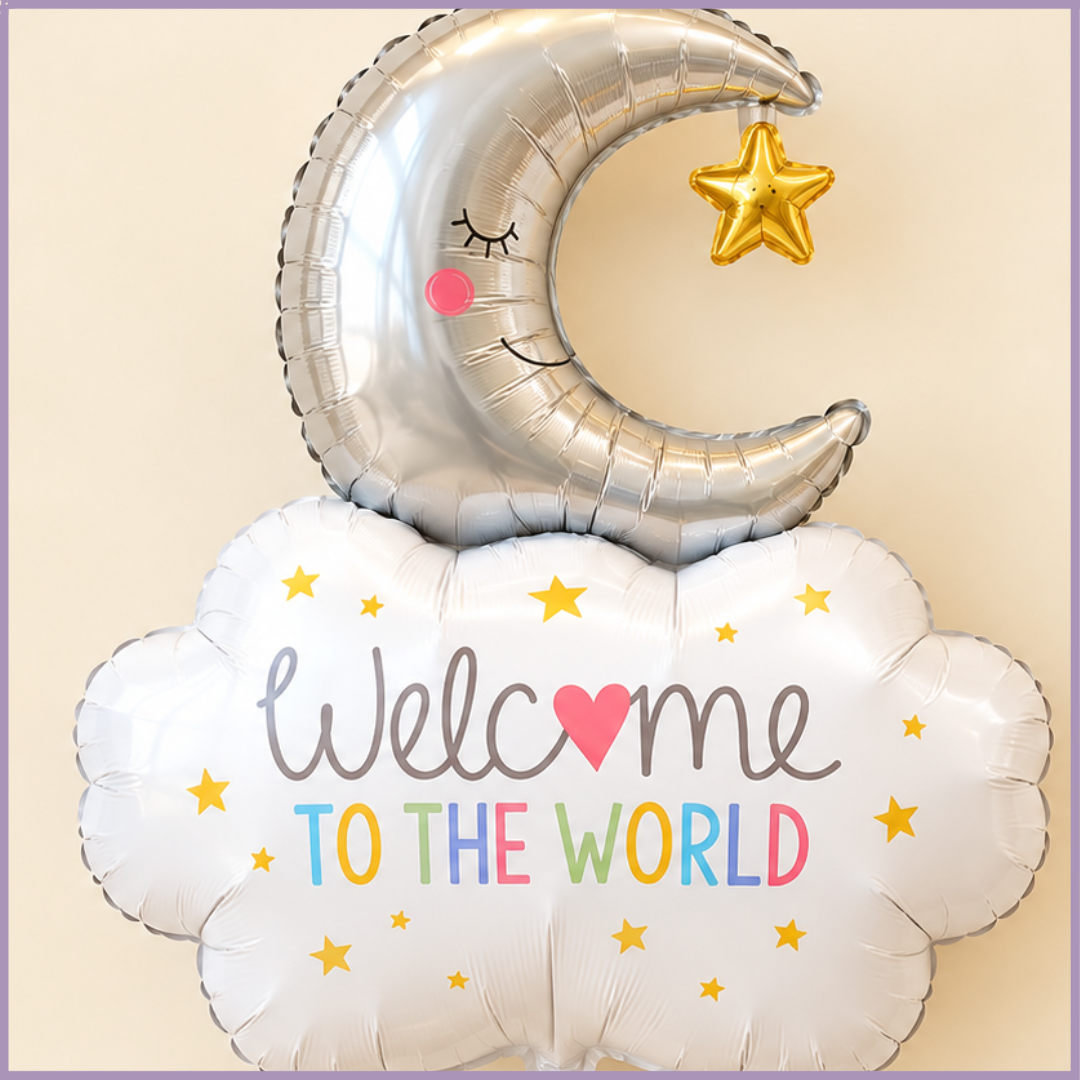 Welcome to the World Moon Balloon