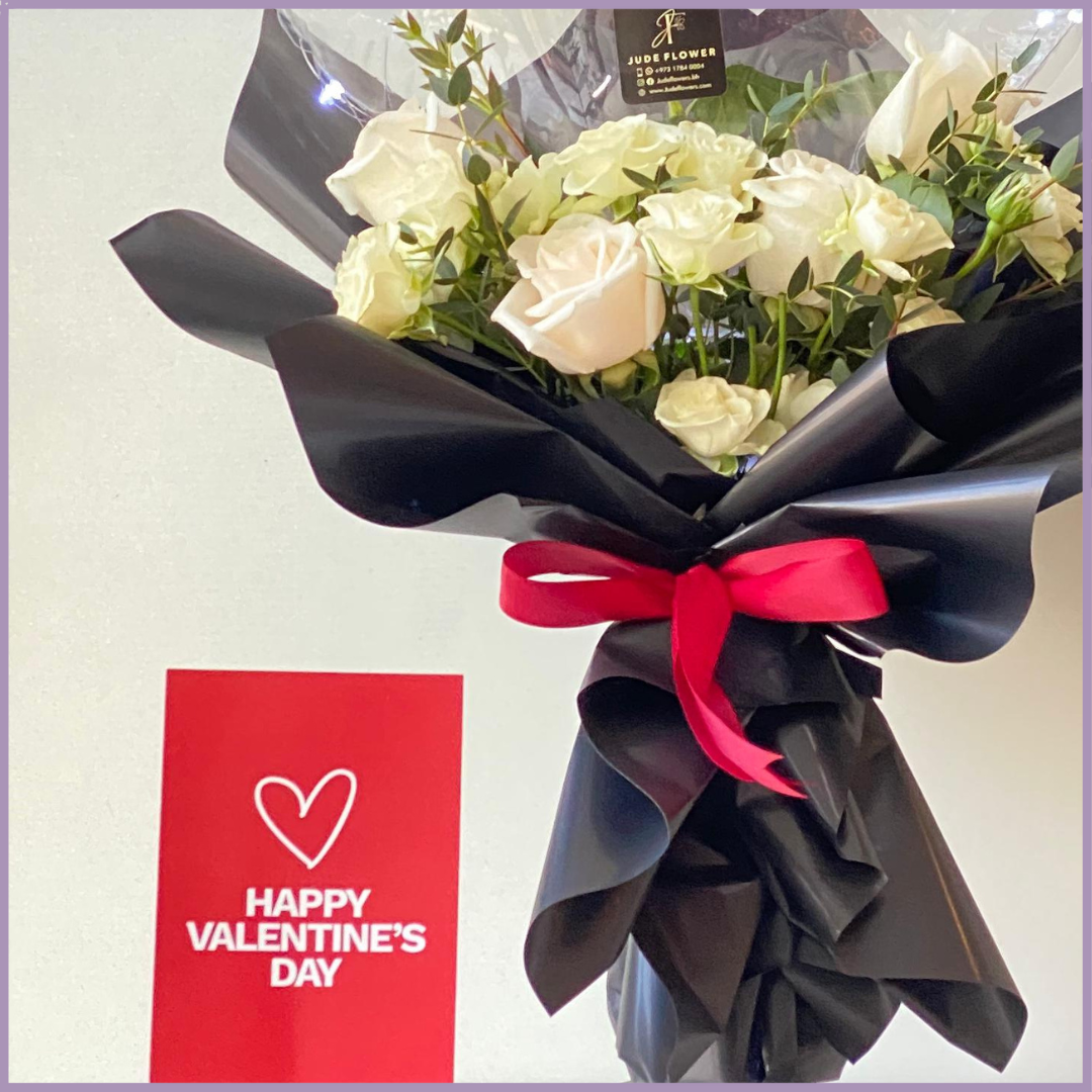 Wrapped in Love - Valentine’s Heart Balloon Bouquet
