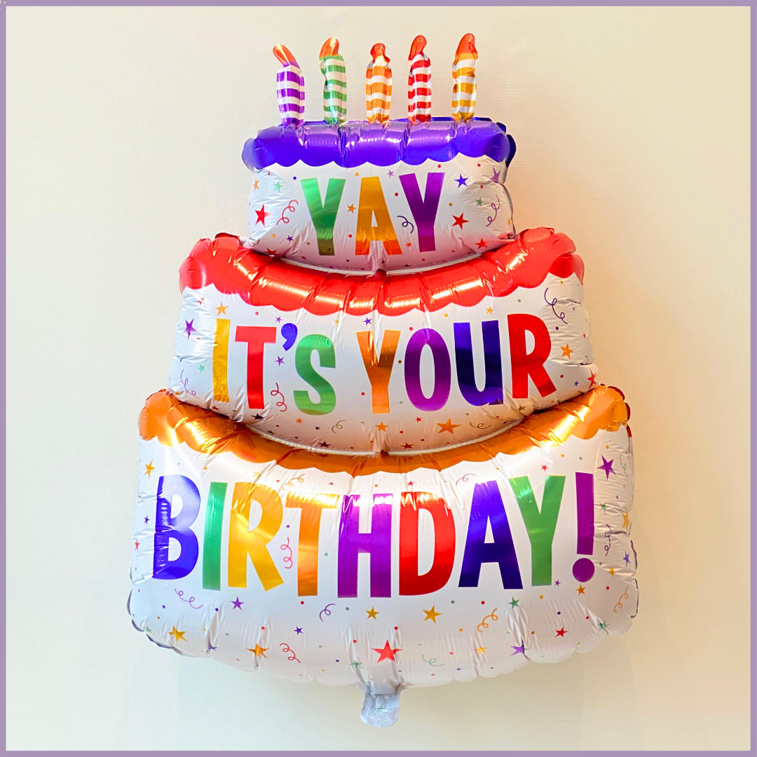 YAY It’s Your Birthday – Balloon Cake