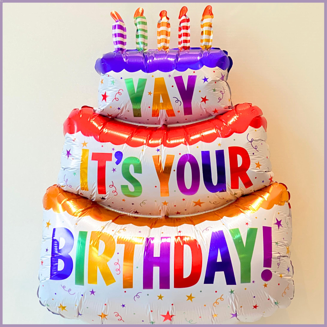 YAY It’s Your Birthday – Balloon Cake