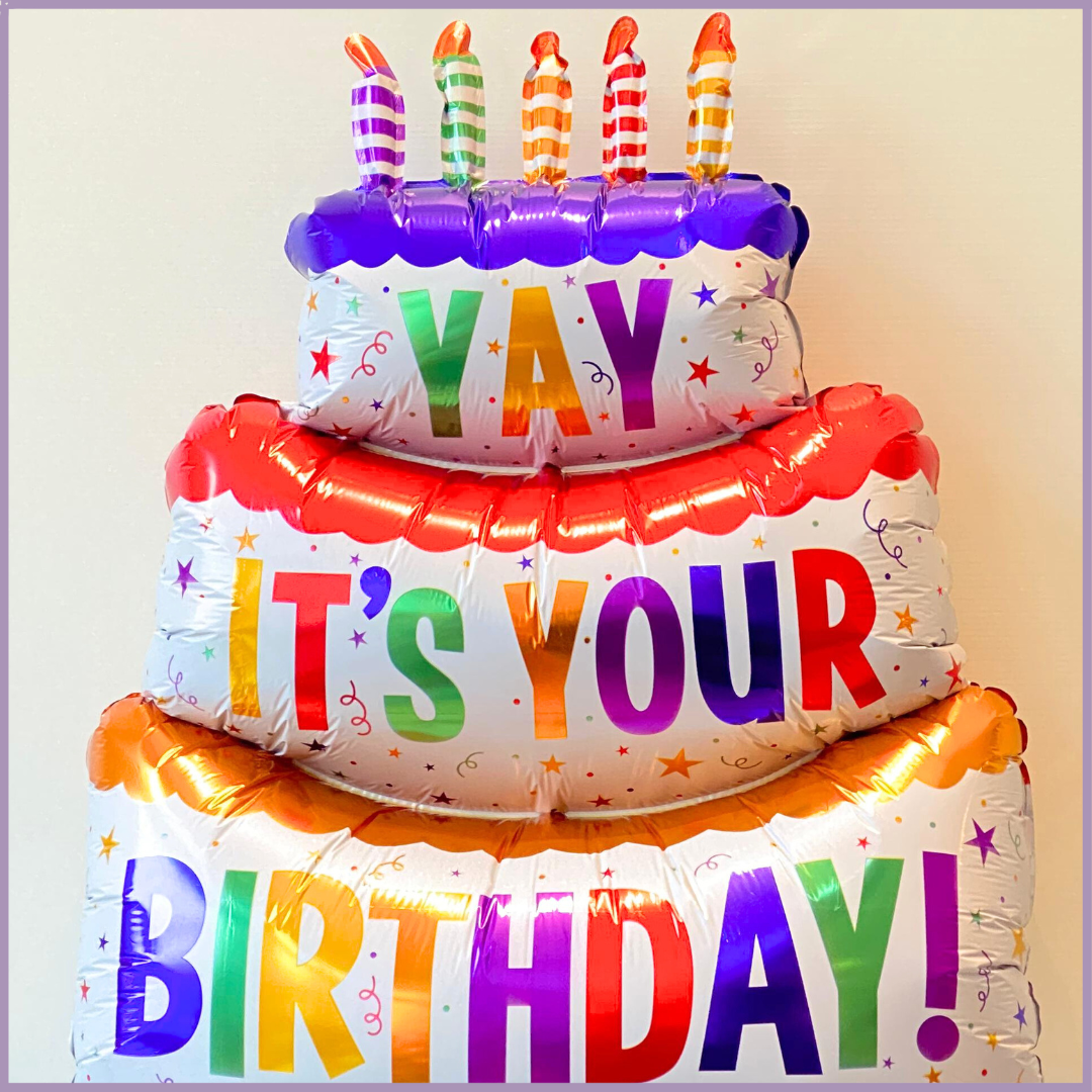 YAY It’s Your Birthday – Balloon Cake
