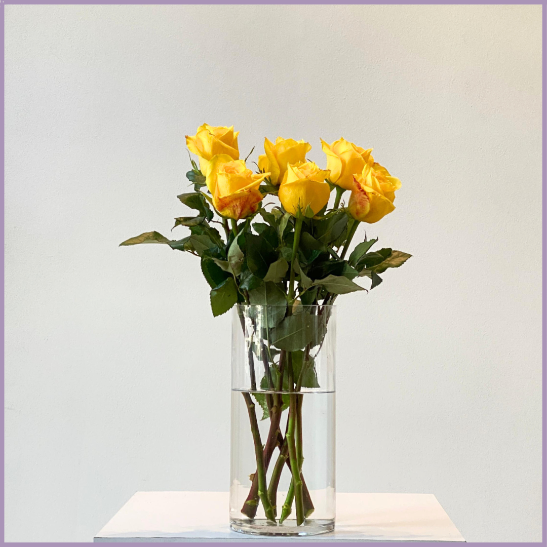 Yellow Rose Single Stem - Sold per 1 Stem - Create your Own Arrangement