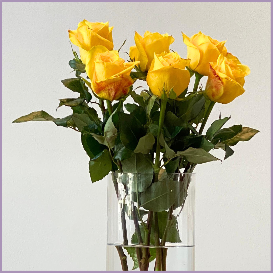 Yellow Rose Single Stem - Sold per 1 Stem - Create your Own Arrangement