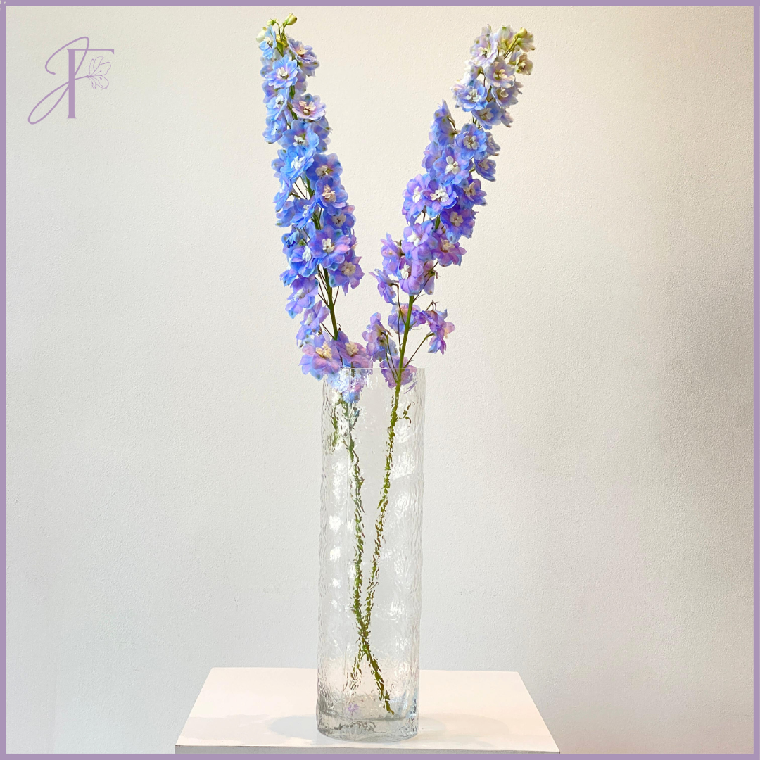 Fresh Blue-Purple Delphinium Stems (Per Stem, Create Your Own Arrangement)