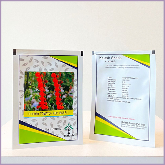 Cherry Tomato Seeds (Kalash F1 Hybrid  - KSP 1652) - Product of India – plant, delivered in Bahrain