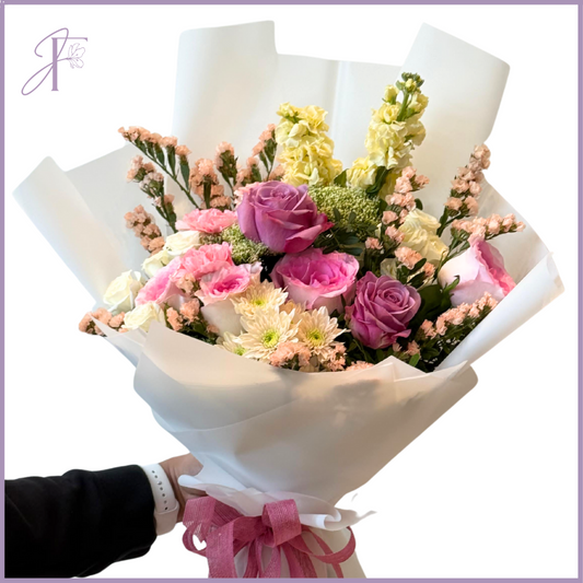 Enchanted Garden Bouquet - A Floral Fairytale