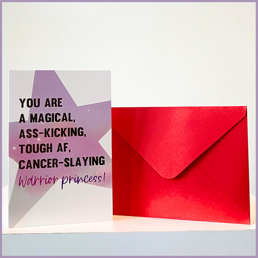 Greeting Card: Warrior Princess Empowerment – gift accessories, delivered in Bahrain