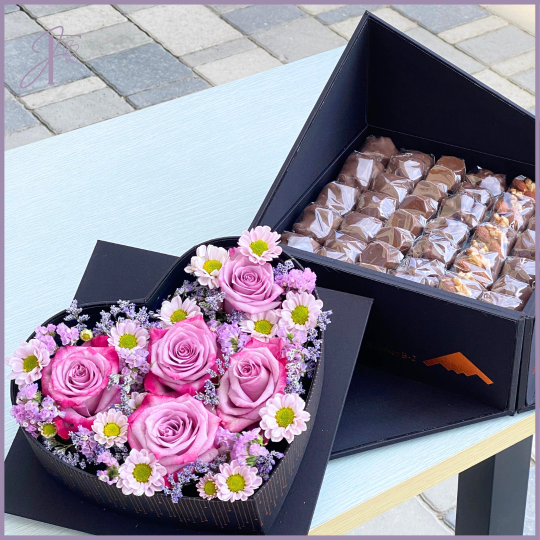 Hidden Gem Box – Flowers & Dolcetta Chocolates