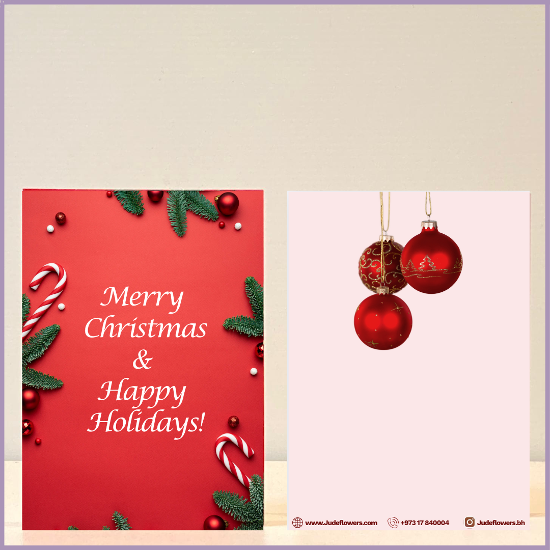 Season’s Greetings – Merry Christmas & Happy Holidays Card