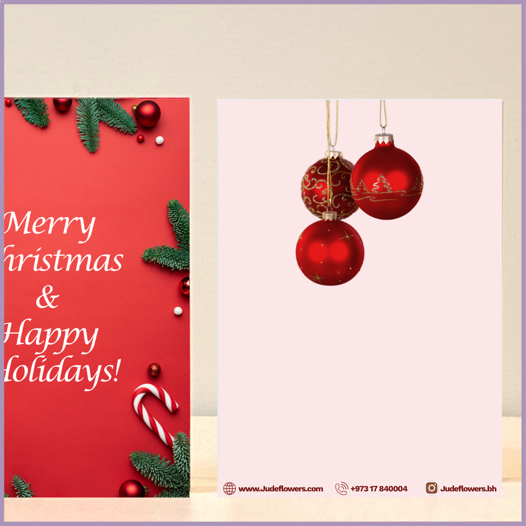 Season’s Greetings – Merry Christmas & Happy Holidays Card