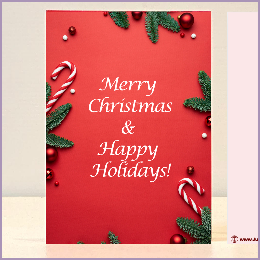 Season’s Greetings – Merry Christmas & Happy Holidays Card