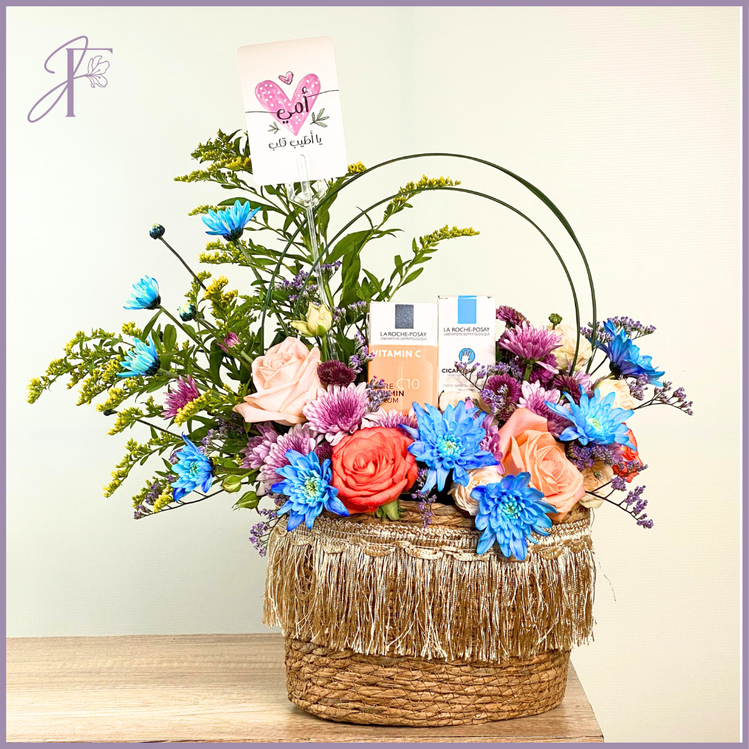 Mother’s Day Bloom Basket – You Plus Pharmacy x Cicaplast & Vitamin C