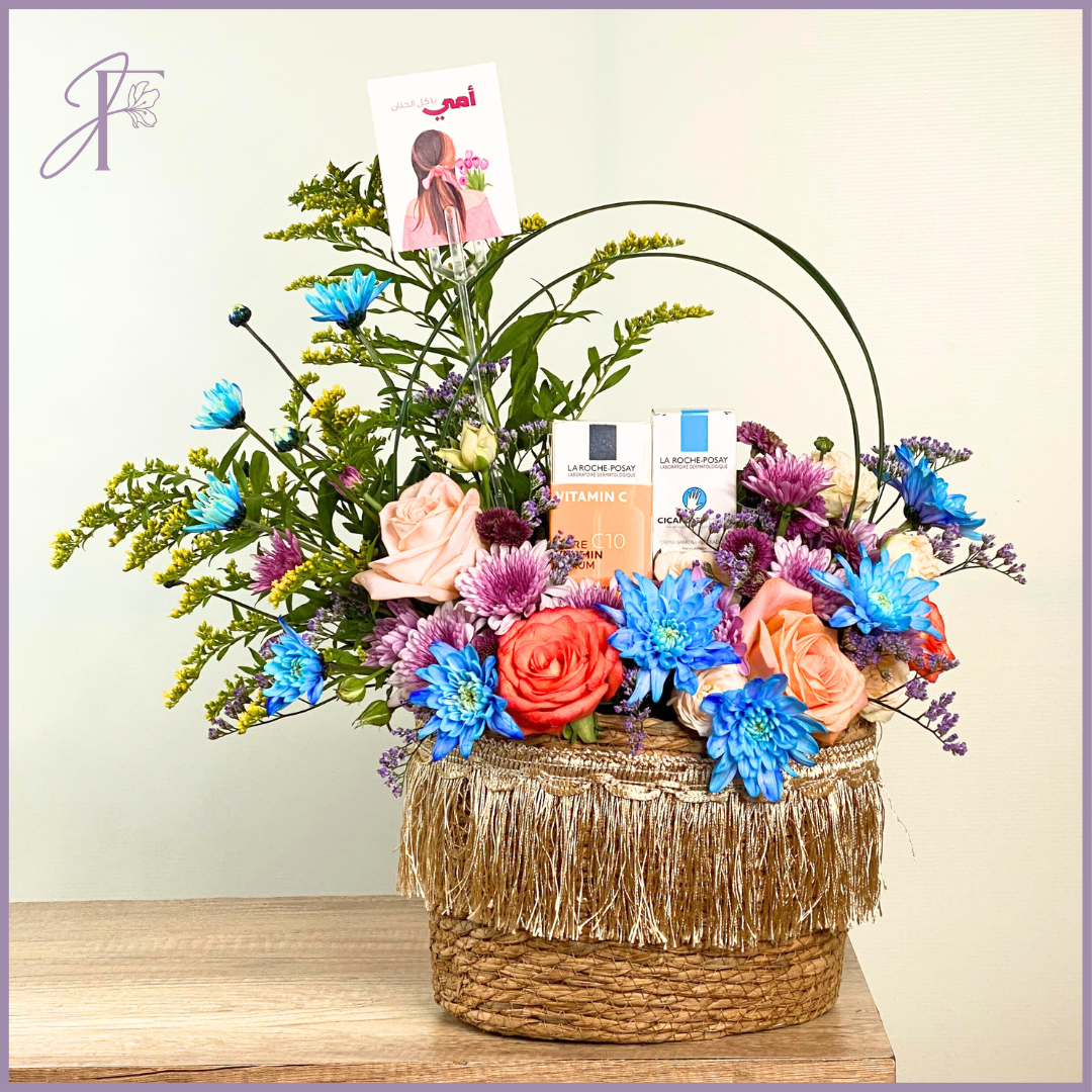 Mother’s Day Bloom Basket – You Plus Pharmacy x Cicaplast & Vitamin C