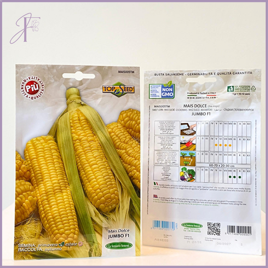 Plant Your Garden: Non-GMO Sweet Corn Seeds (Jumbo F1) – plant, delivered in Bahrain