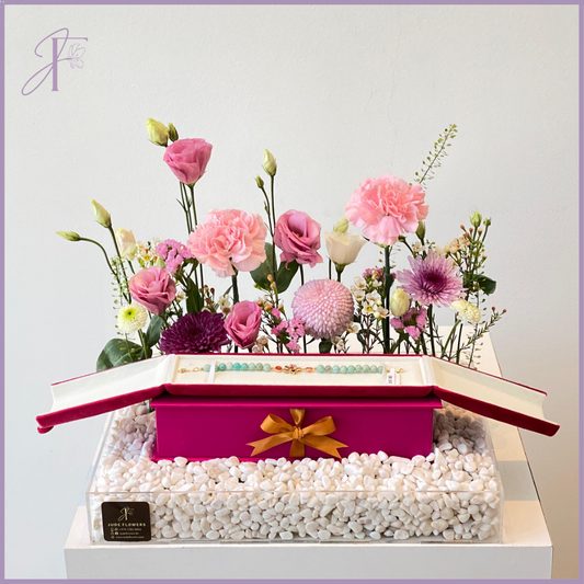 Sky & Sunset Floral Treasure -  A Maison V x Jude Flowers Collab