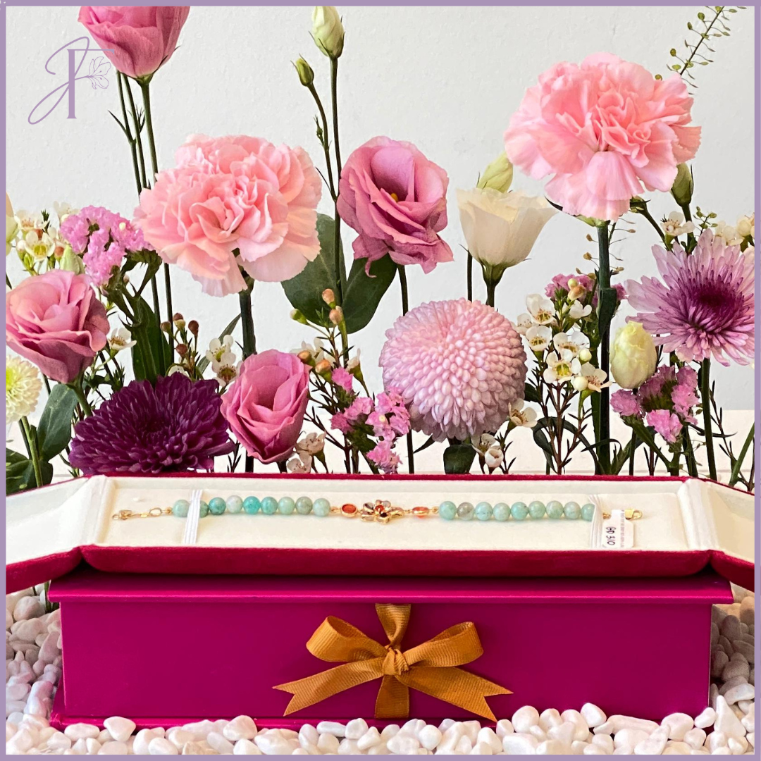 Sky & Sunset Floral Treasure -  A Maison V x Jude Flowers Collab