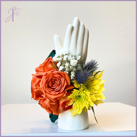 Sunset Serenade Wristlet - Vibrant & Unique Occasion Bracelet