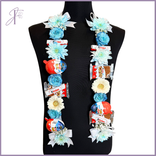 Graduation Floral Chocolate Necklace - Sweet Gift for Kids