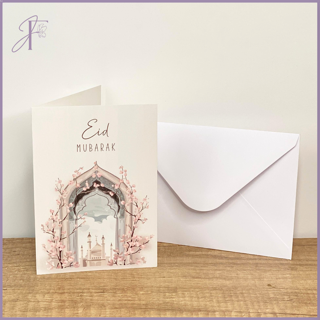 Blossom Arch – Eid Card (14.5cm x 10cm)