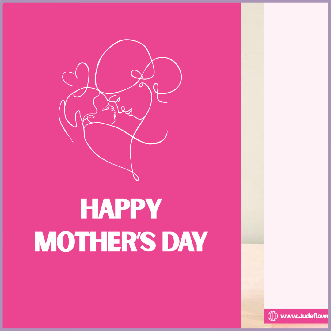 Classic Pink Mother’s Day Card
