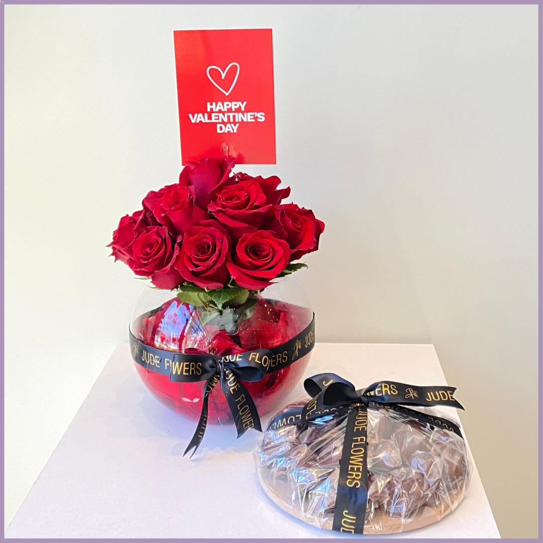 Valentines Burgundy Bundle