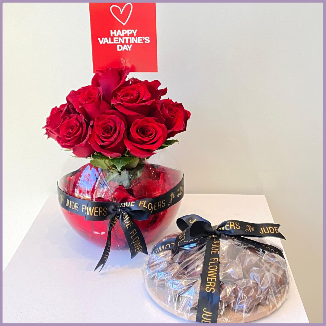 Valentines Burgundy Bundle