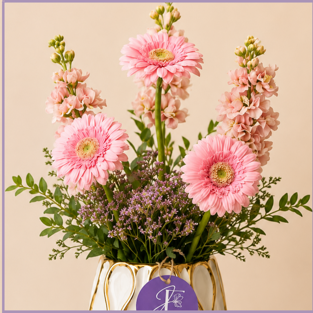 Blush Gerbera Elegance